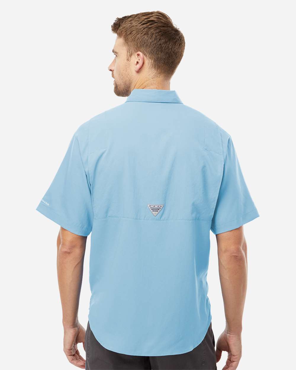 PFG Tamiami™ II Short Sleeve Shirt - OnModelBack - B14324253 - Sail