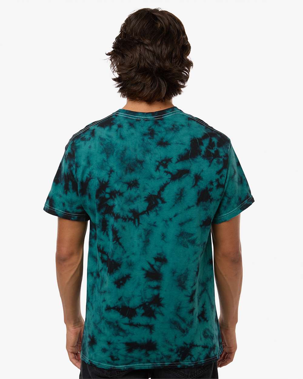 Crystal Wash T-Shirt - OnModelBack - B10302013 - Crystal Jade
