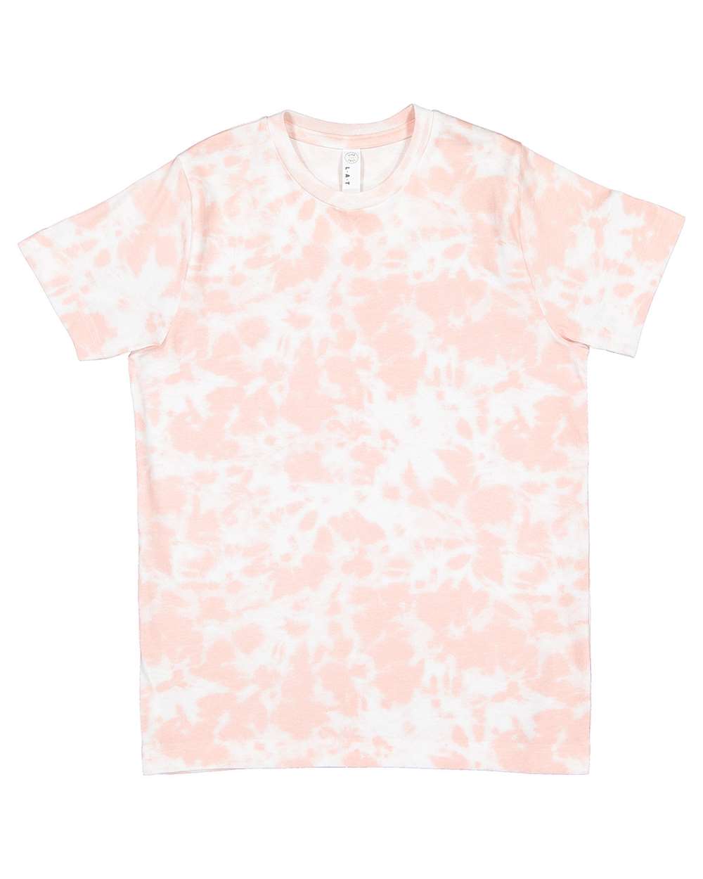 Youth Fine Jersey Tee - Front - B38038462 - Rose Tie Dye