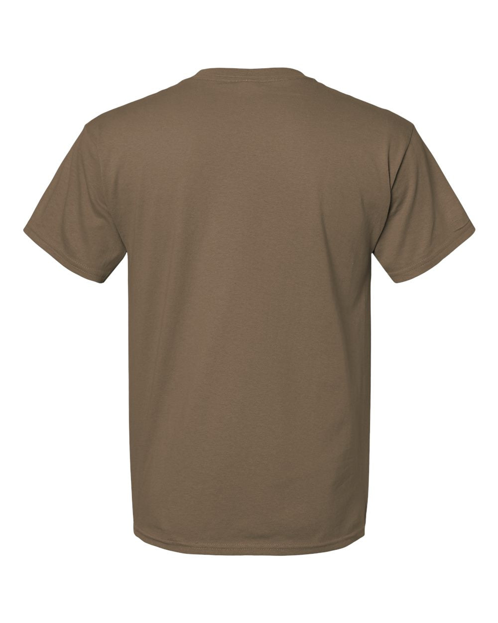 Essential-T T-Shirt - Back - B00000563 - Coyote Brown