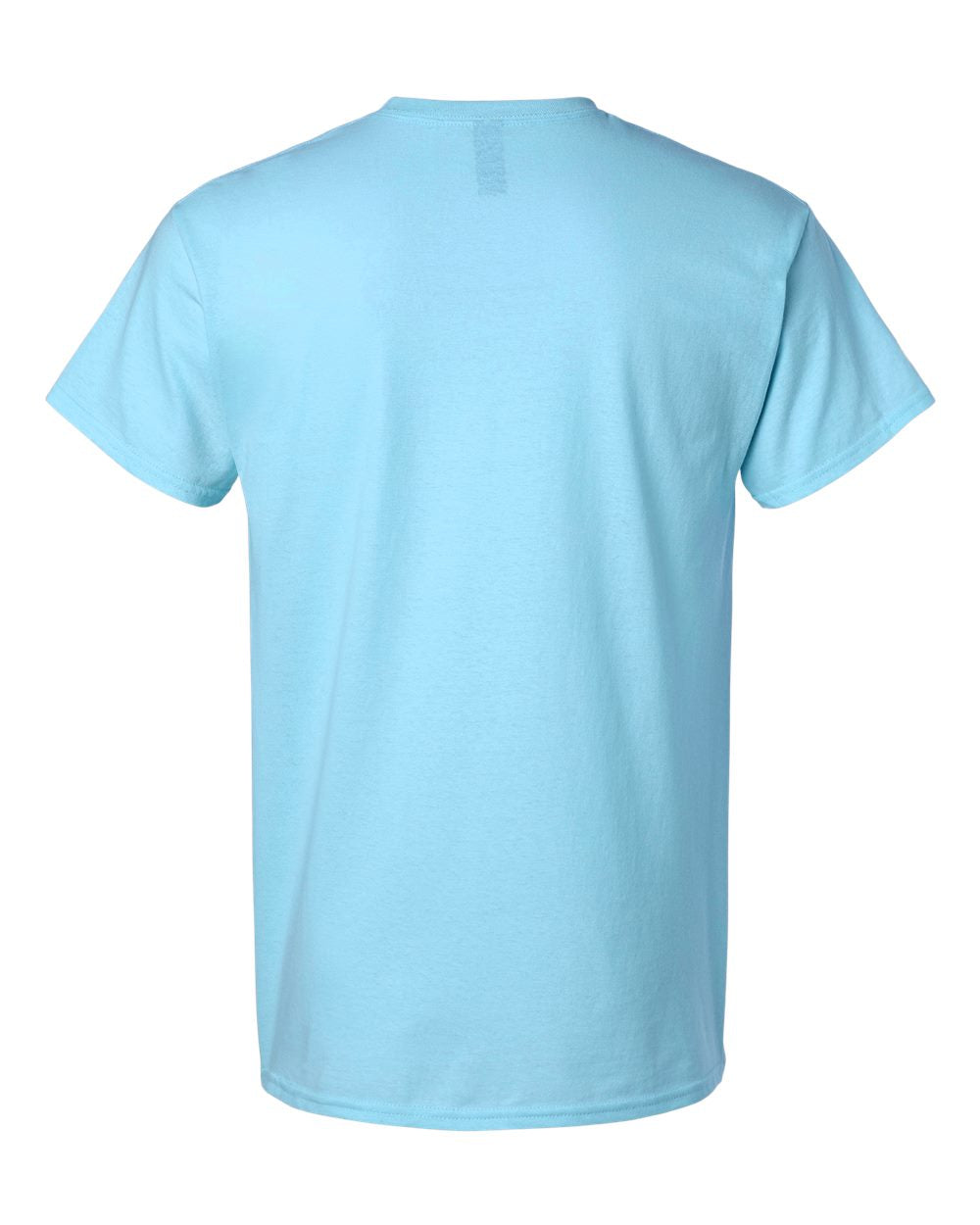 Light Cotton T-Shirt - Back - B02860602 - Sky