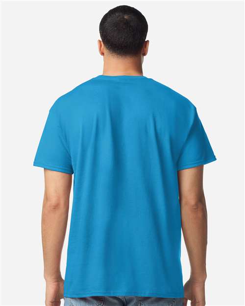Unisex Light Cotton T-Shirt - OnModelBack - B02860752 - Sapphire