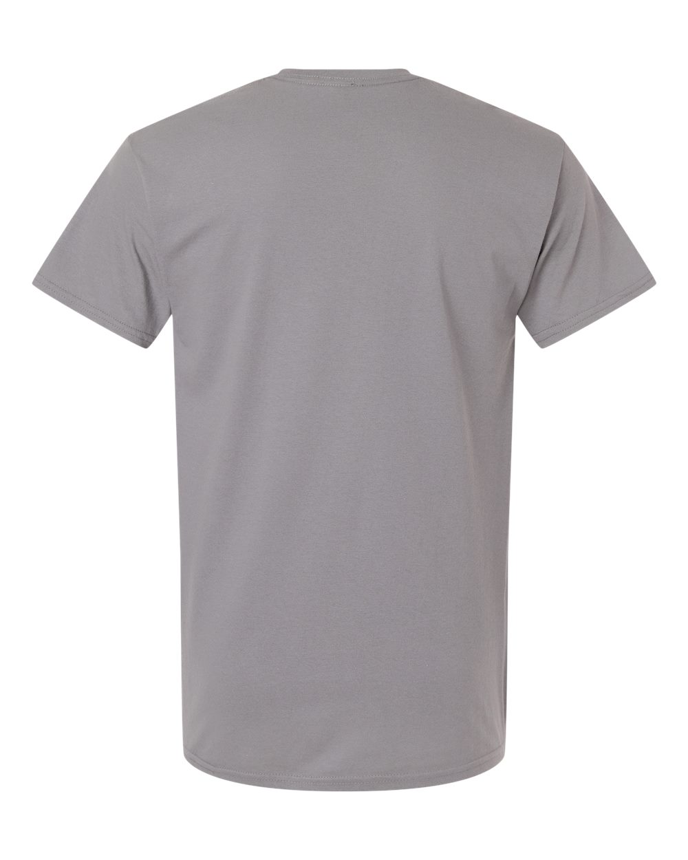 Light Cotton T-Shirt - Back - B02860152 - Gravel