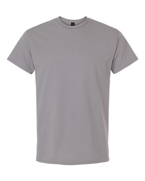 Unisex Light Cotton T-Shirt - Front - B02860152 - Gravel