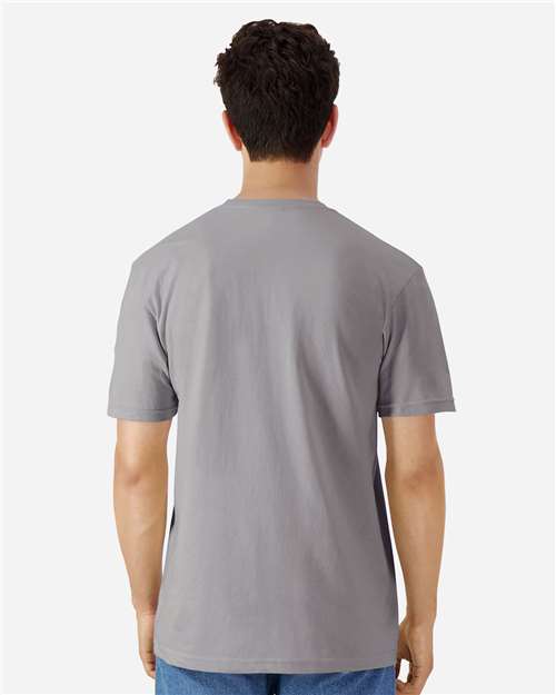 Unisex Light Cotton T-Shirt - OnModelBack - B02860152 - Gravel