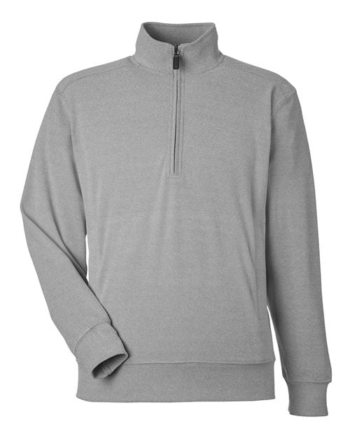 Unisex Element Fleece Quarter-Zip Sweatshirt - Front - B18328105 - Grey