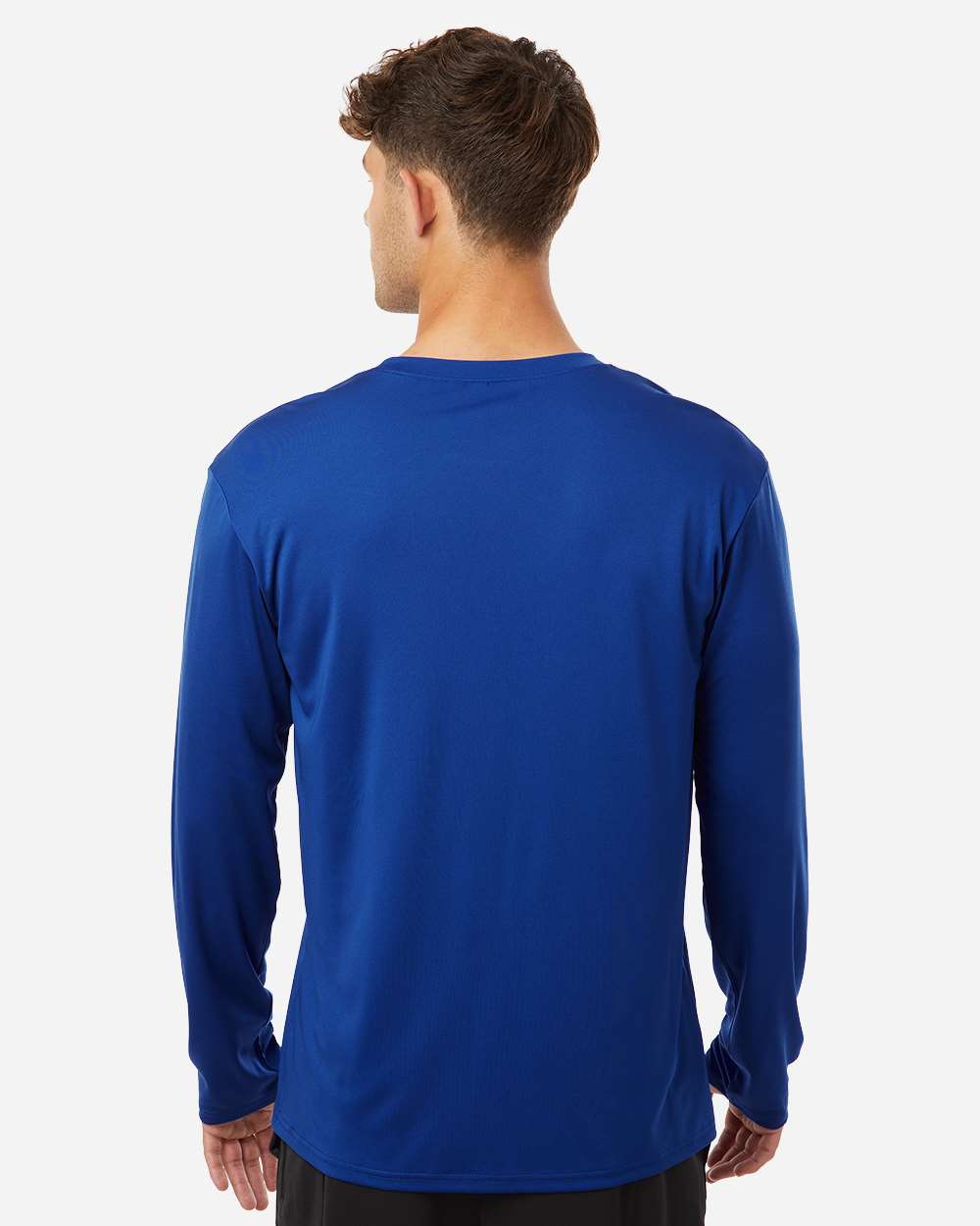 Pro-Lock Performance Long Sleeve T-Shirt - OnModelBack - B00496192 - Royal