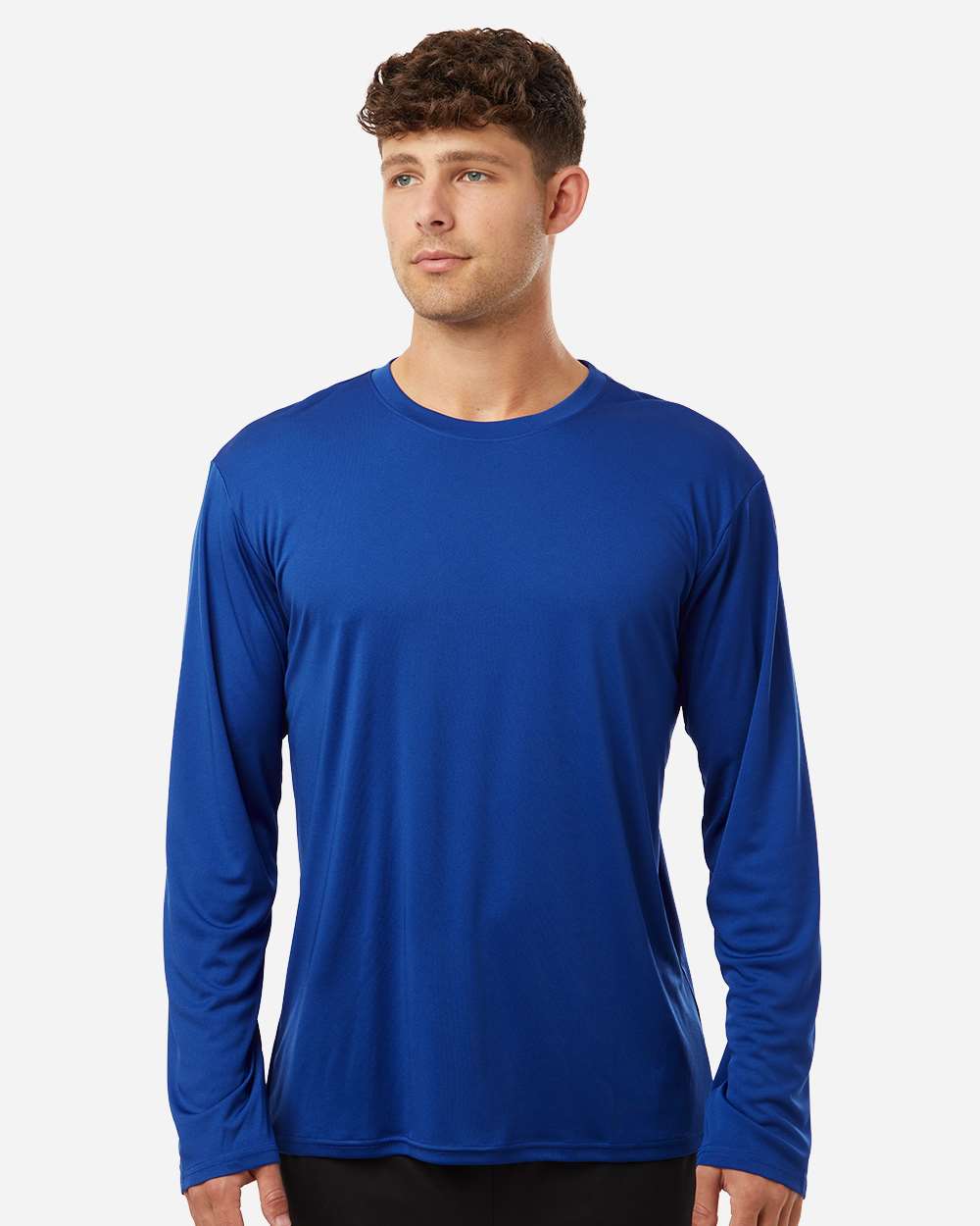 Pro-Lock Performance Long Sleeve T-Shirt - OnModelFront - B00496192 - Royal