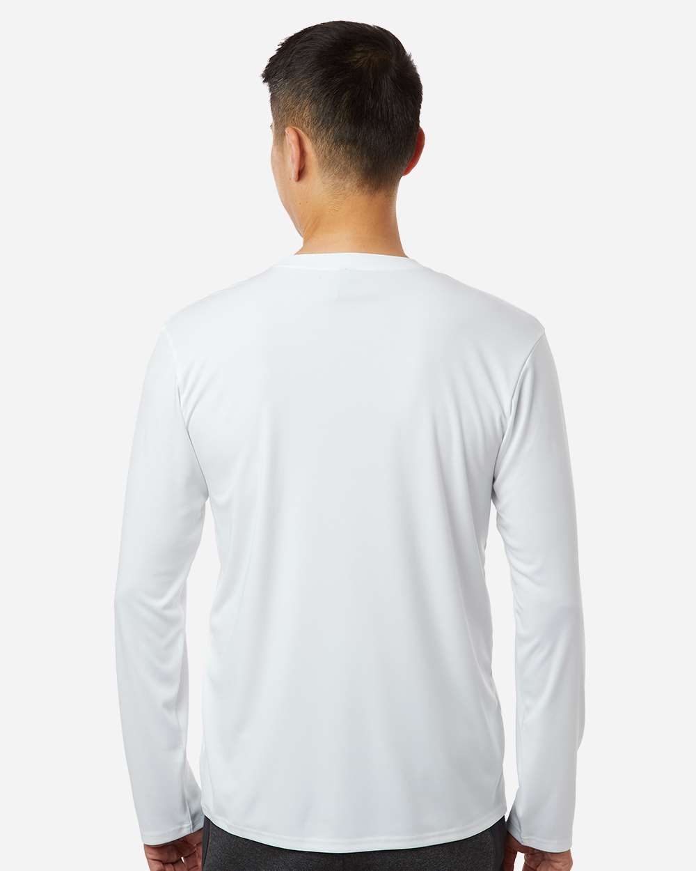 Pro-Lock Performance Long Sleeve T-Shirt - OnModelBack - B00496002 - White