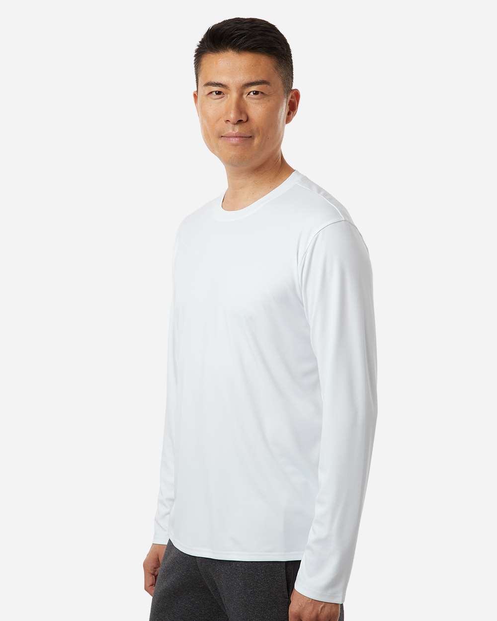 Pro-Lock Performance Long Sleeve T-Shirt - OnModelSide - B00496002 - White