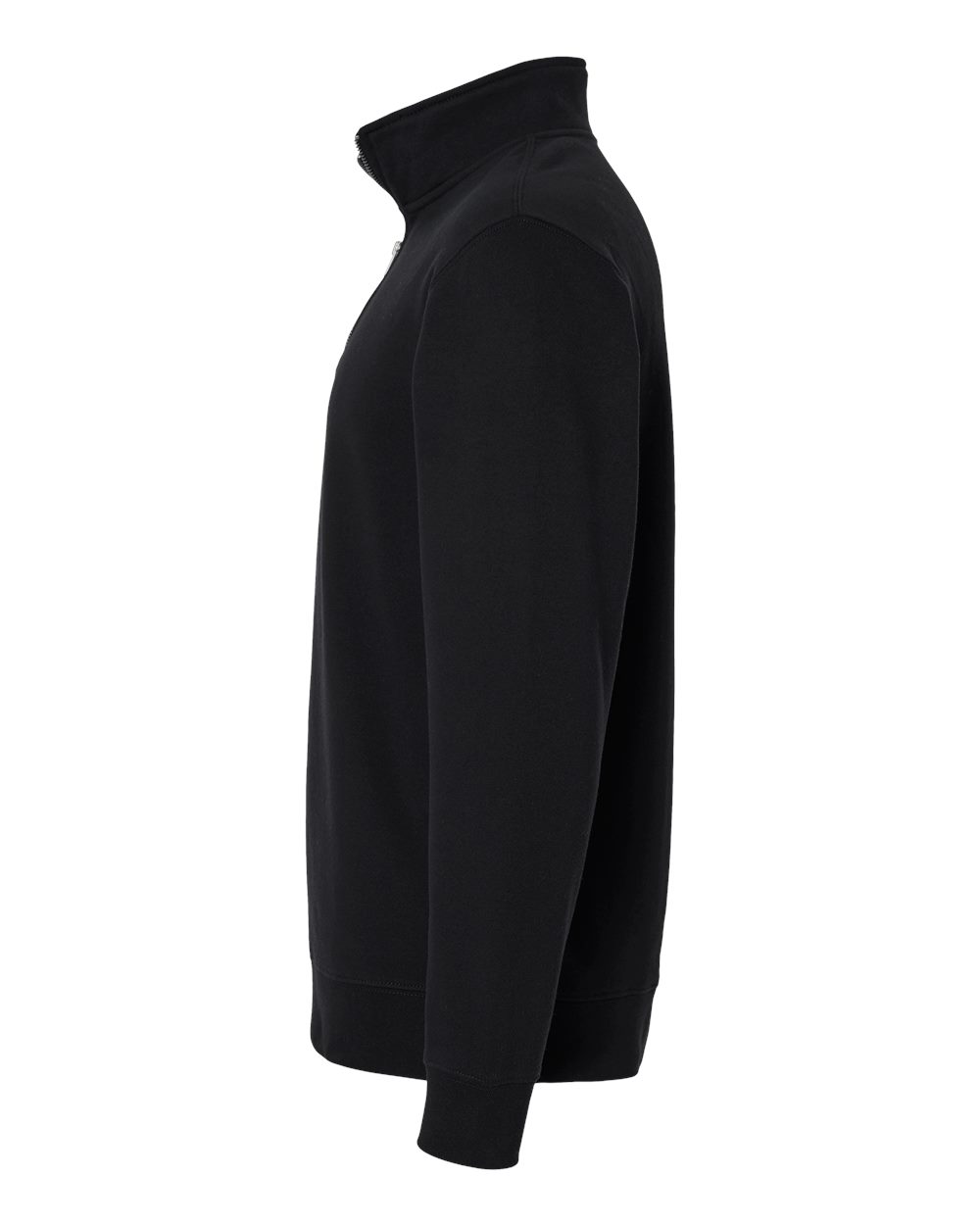 Midweight Quarter-Zip Pullover - DirectSide - B00476503 - Black