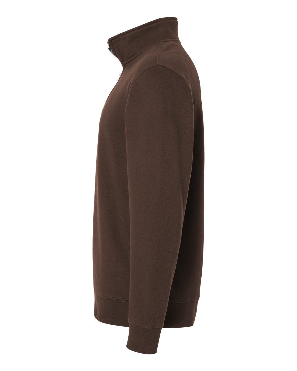 Midweight Quarter-Zip Pullover - DirectSide - B00476573 - Brown