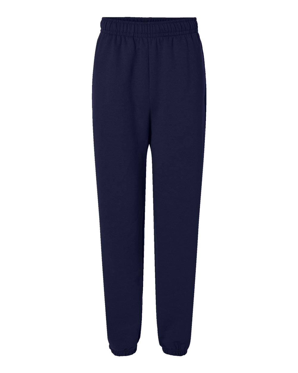 10 oz. Heavyweight Sweatpants - Front - B07106652 - Navy