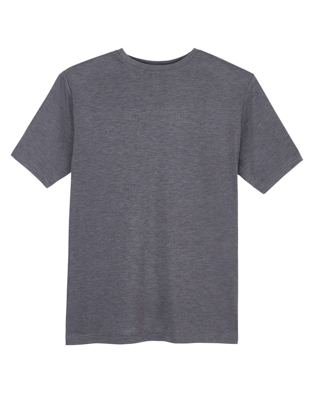 Unisex Fusion ChromaSoft™ Performance T-Shirt - Front - B270A7102 - Carbon Heather