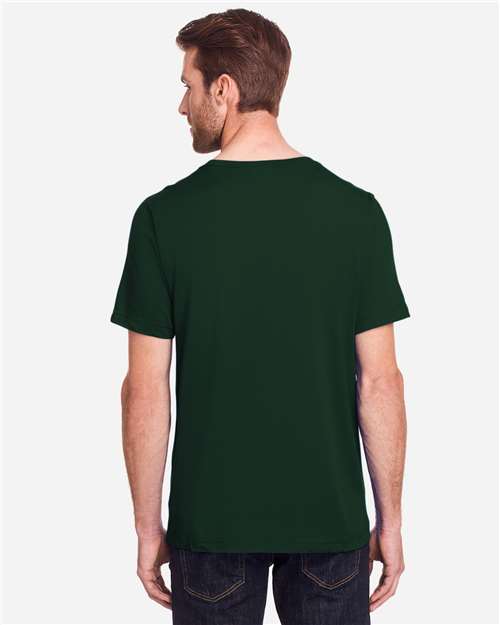 Unisex Fusion ChromaSoft™ Performance T-Shirt - OnModelBack - B270A7547 - Forest