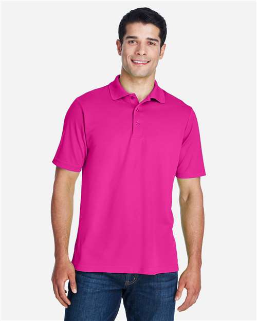 Men's Origin Performance Piqué Polo - OnModelFront - B221A7691 - Bright Magenta