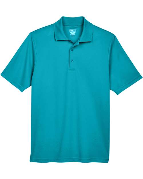 Men's Origin Performance Piqué Polo - Front - B221A7996 - Clear Teal