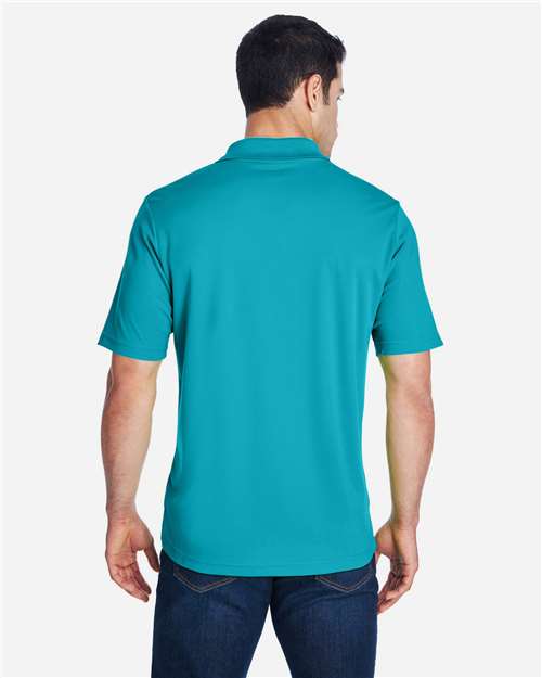 Men's Origin Performance Piqué Polo - OnModelBack - B221A7996 - Clear Teal