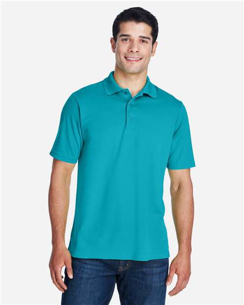 Men's Origin Performance Piqué Polo - OnModelFront - B221A7996 - Clear Teal