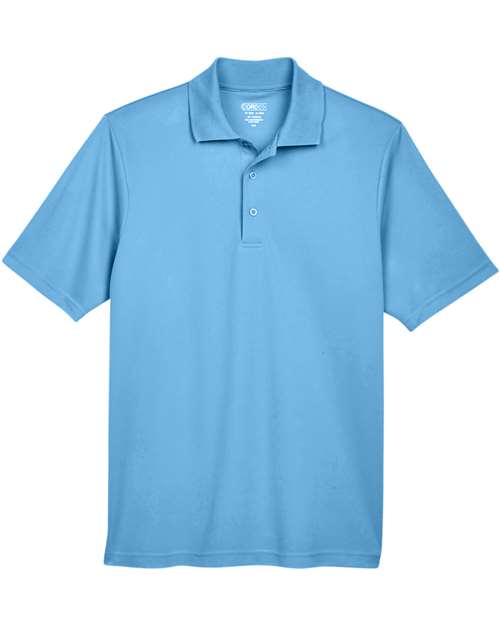 Men's Origin Performance Piqué Polo - Front - B221A7269 - Columbia Blue