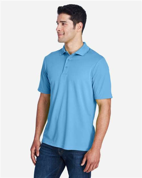 Men's Origin Performance Piqué Polo - OnModelSide - B221A7269 - Columbia Blue