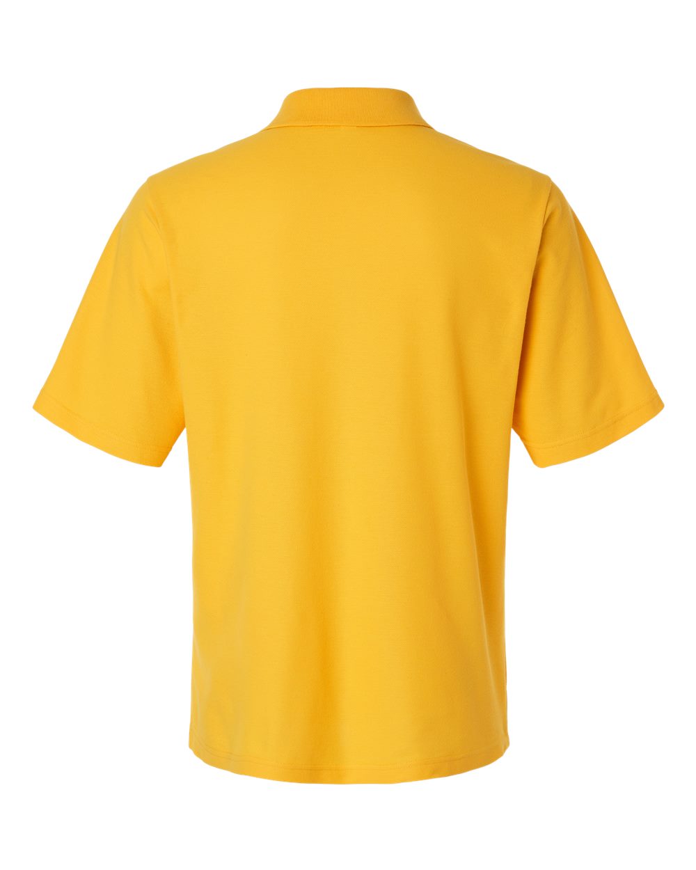 Men's Resolve CVC Performance Pique Polo - Back - B261A7123 - Campus Gold