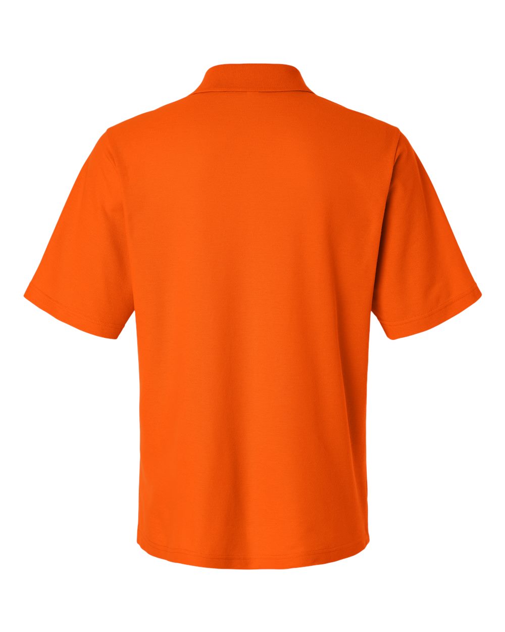 Men's Resolve CVC Performance Pique Polo - Back - B261A7663 - Campus Orange