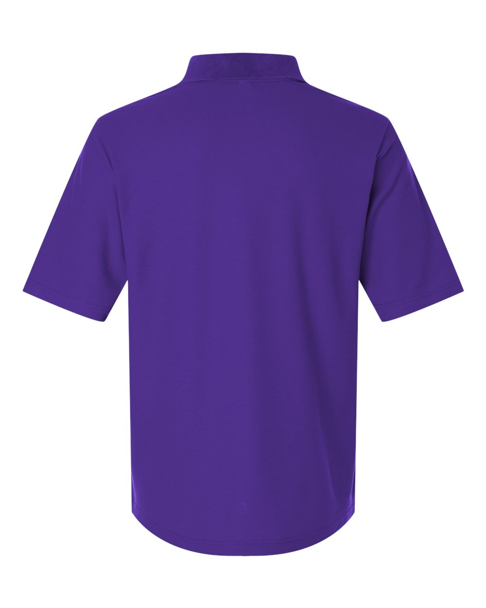 Men's Resolve CVC Performance Pique Polo - Back - B261A7673 - Campus Purple