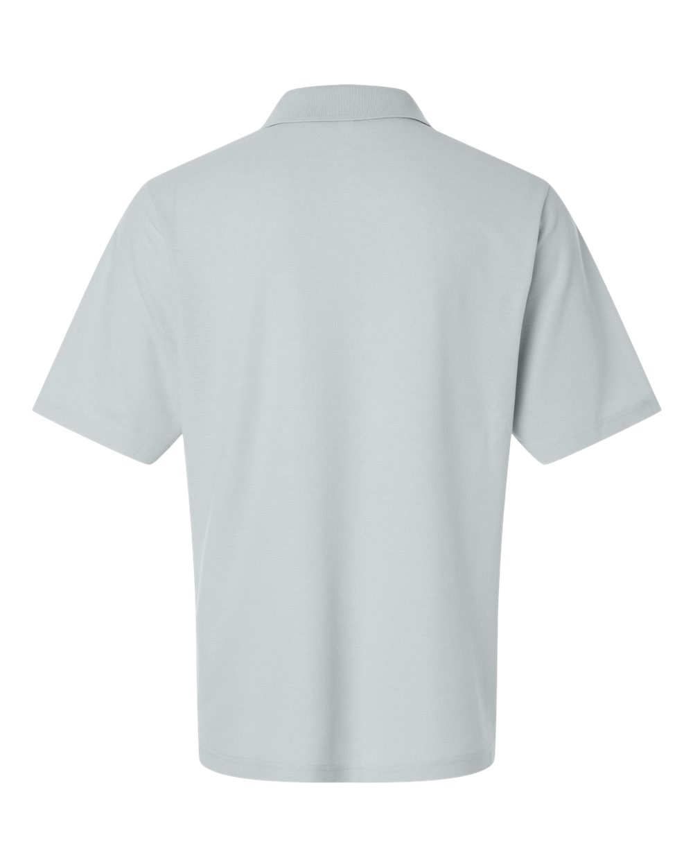 Men's Resolve CVC Performance Pique Polo - Back - B261A7353 - Platinum