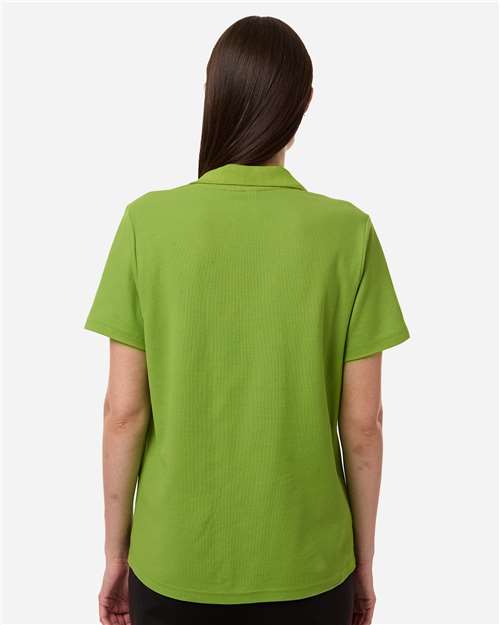 Women's Resolve CVC Performance Pique Polo - OnModelBack - B263A7172 - Acid Green