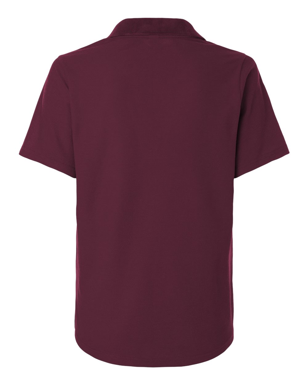 Women's Resolve CVC Performance Pique Polo - Back - B263A7532 - Burgundy