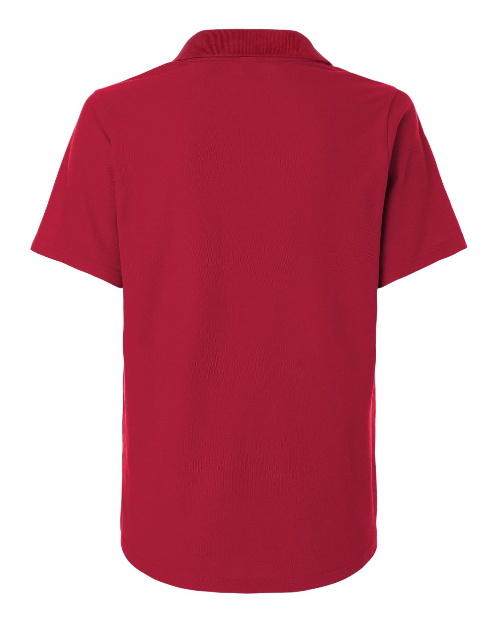 Women's Resolve CVC Performance Pique Polo - Back - B263A7702 - Classic Red