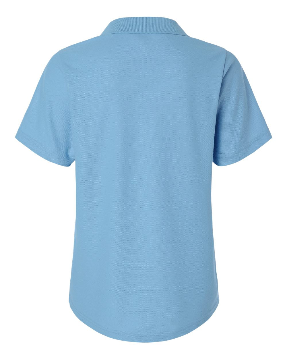 Women's Resolve CVC Performance Pique Polo - Back - B263A7262 - Columbia Blue