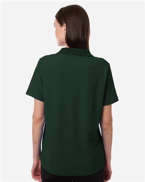Women's Resolve CVC Performance Pique Polo - OnModelBack - B263A7542 - Forest