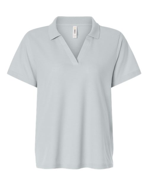 Women's Resolve CVC Performance Pique Polo - Front - B263A7352 - Platinum