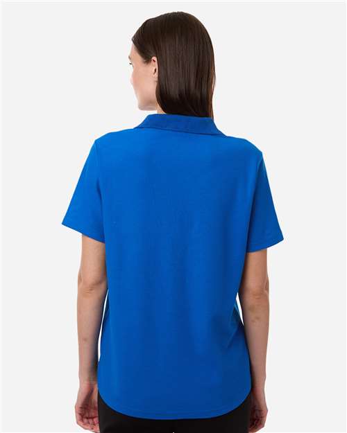 Women's Resolve CVC Performance Pique Polo - OnModelBack - B263A7752 - True Royal