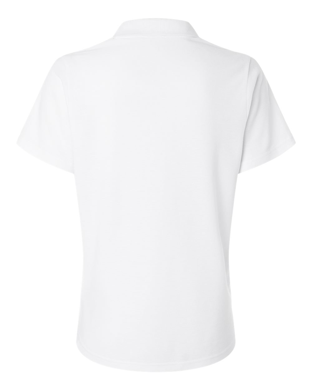 Women's Resolve CVC Performance Pique Polo - Back - B263A7002 - White