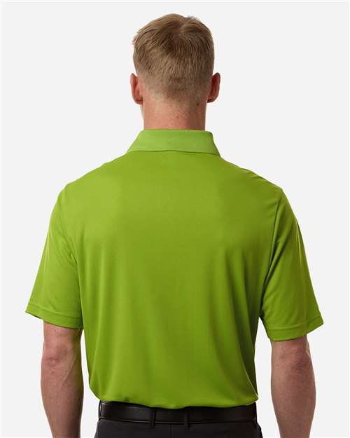 Men's Nova Performance Pique Polo - OnModelBack - B264A7173 - Acid Green