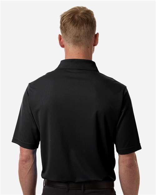 Men's Nova Performance Pique Polo - OnModelBack - B264A7503 - Black