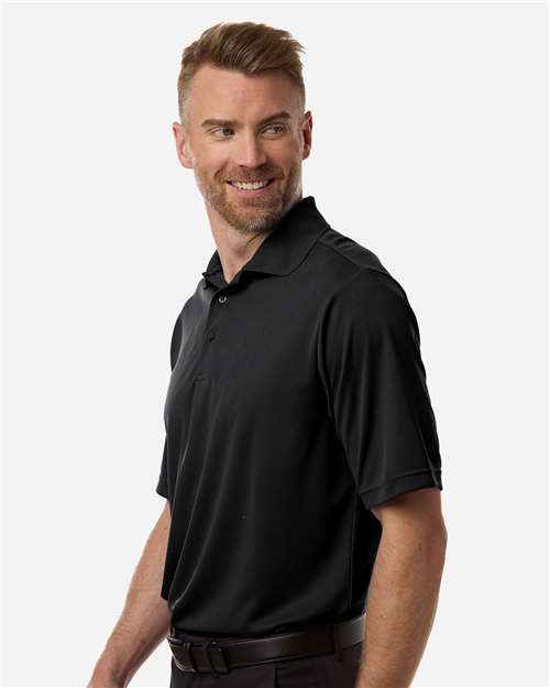 Men's Nova Performance Pique Polo - OnModelSide - B264A7503 - Black