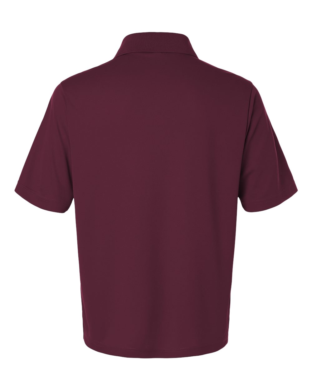 Men's Nova Performance Pique Polo - Back - B264A7533 - Burgundy