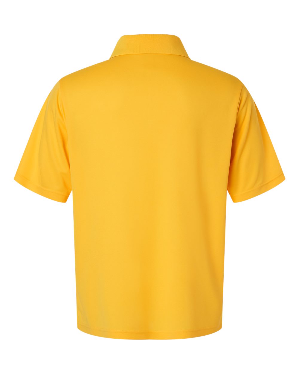 Men's Nova Performance Pique Polo - Back - B264A7123 - Campus Gold