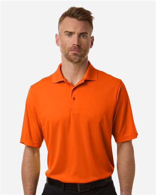 Men's Nova Performance Pique Polo - OnModelFront - B264A7663 - Campus Orange
