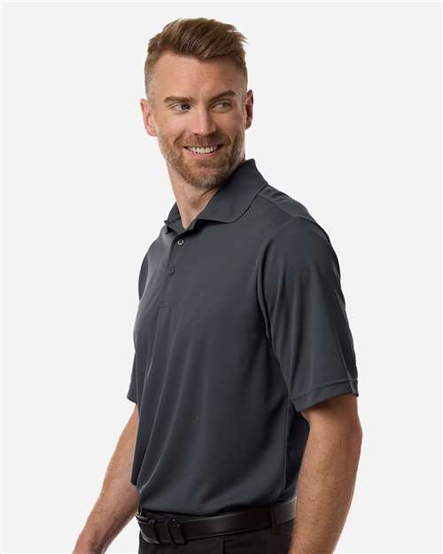 Men's Nova Performance Pique Polo - OnModelSide - B264A7583 - Carbon