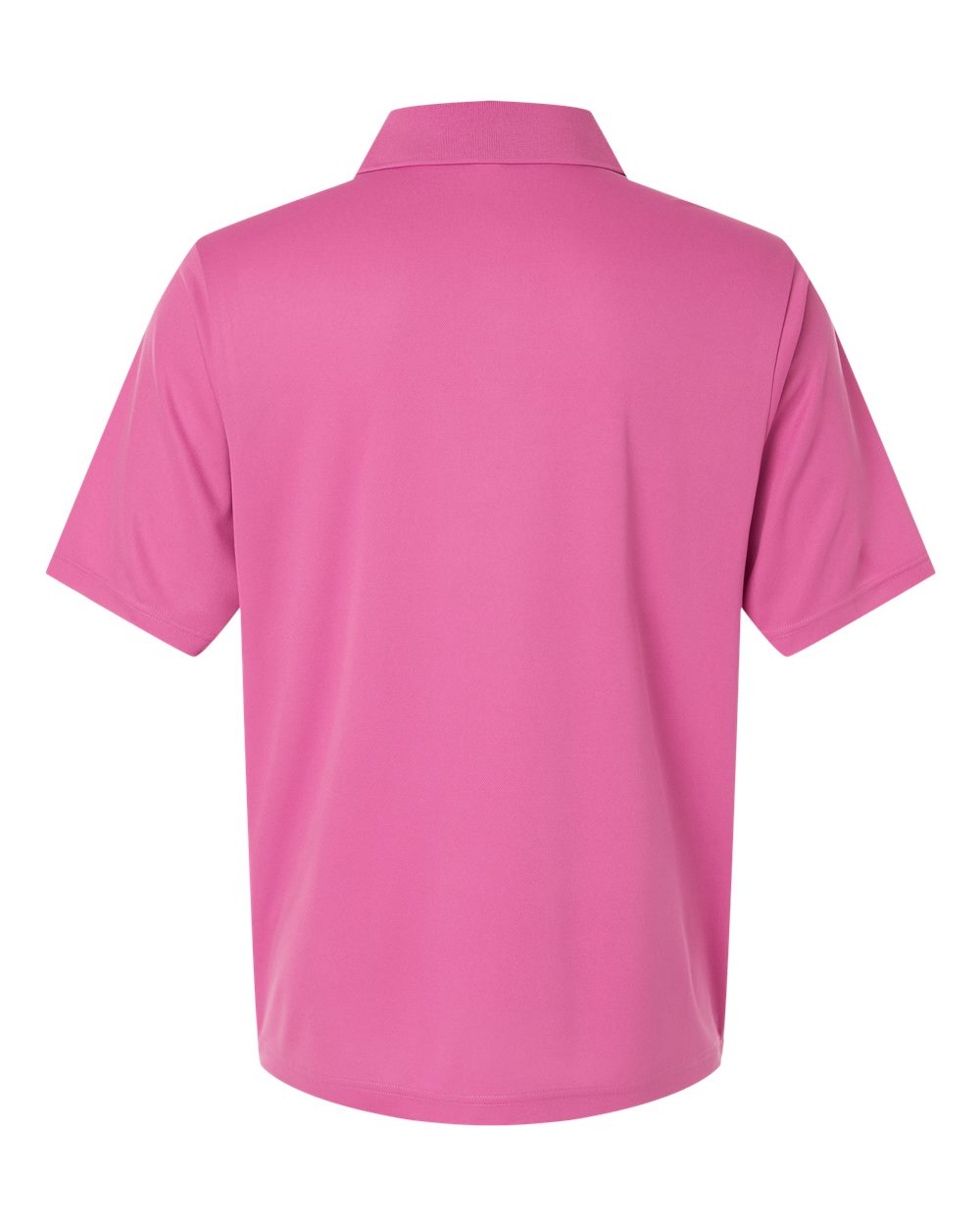 Men's Nova Performance Pique Polo - Back - B264A7303 - Charity Pink
