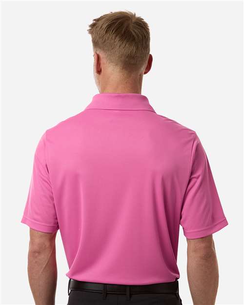 Men's Nova Performance Pique Polo - OnModelBack - B264A7303 - Charity Pink