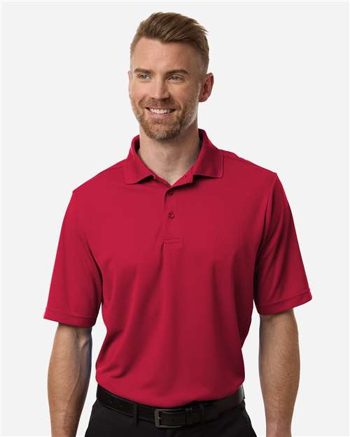 Men's Nova Performance Pique Polo - OnModelFront - B264A7703 - Classic Red