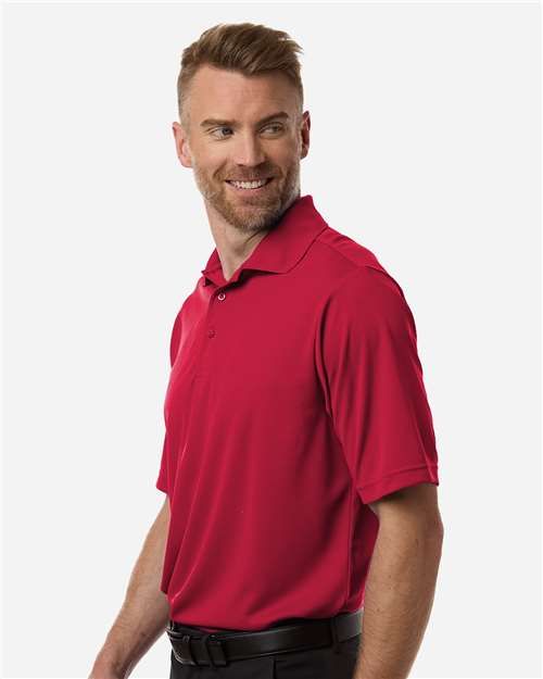Men's Nova Performance Pique Polo - OnModelSide - B264A7703 - Classic Red