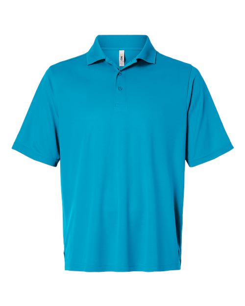 Men's Nova Performance Pique Polo - Front - B264A7763 - Electric Blue