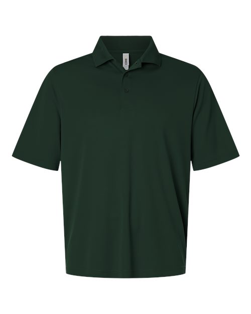 Men's Nova Performance Pique Polo - Front - B264A7543 - Forest